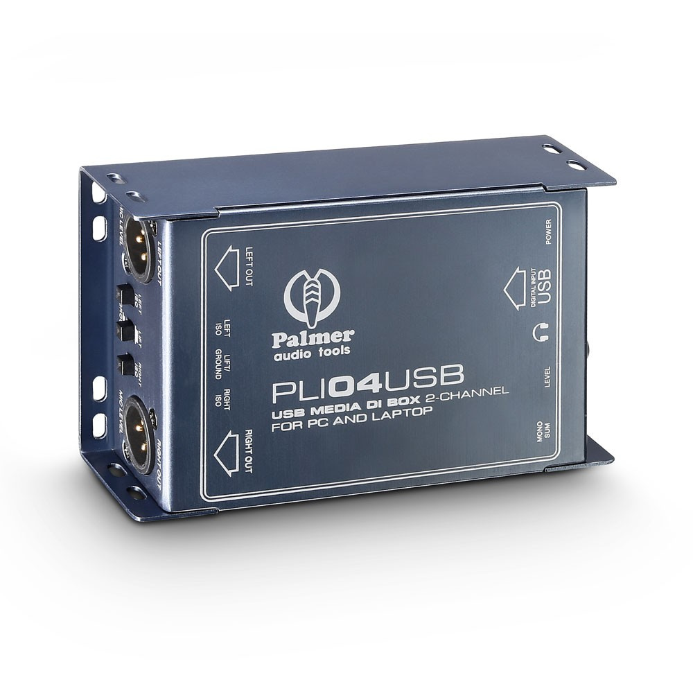 Palmer PLI 04 USB Stereo-DI-Box / USB – Bild 2
